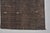 Authentic Vintage Turkish Runner, Dark Charcoal Minimalist Wool Textile For Sale In Phoenix - Image 6 of 10