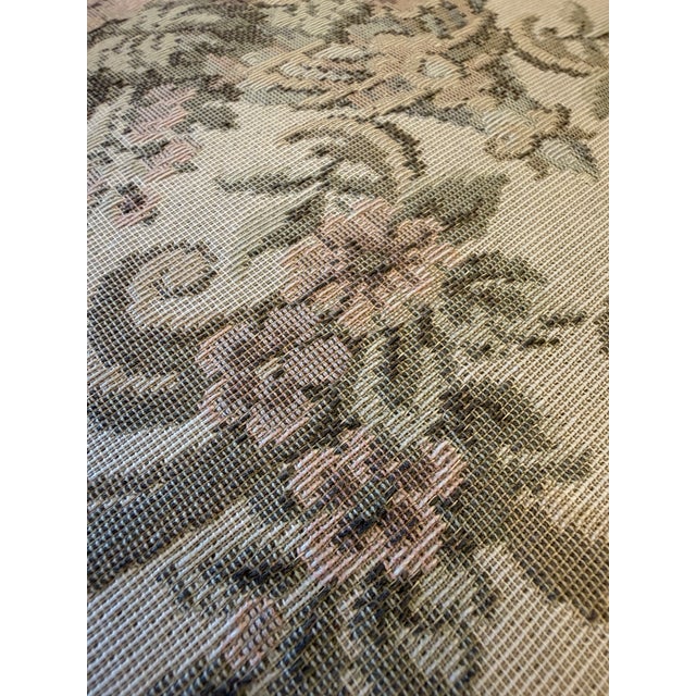Floral Print Bergere Chair, 19th Century For Sale - Image 9 of 12
