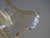 Three-Light Chandelier in Wood, Bronze and Glass, 1980s For Sale - Image 11 of 15
