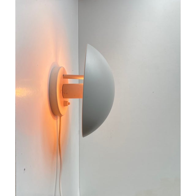 Louis Poulsen White and Pink Ph-Hat Wall Sconce by Poul Henningsen for Louis Poulsen, 2000s For Sale - Image 4 of 11