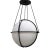 Boyd Globe Chandelier in Black For Sale