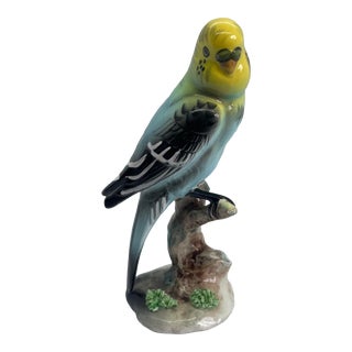 Mid 20th Century Parakeet Figurine For Sale