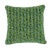 Contemporary Schumacher X Timothy Corrigan Corail Velvet Pillow in Emerald For Sale