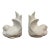 Hispania Daisa Duck Ceramic Bookends, Pair For Sale