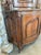 Brown 19th Century French Louis XV Style Buffet À Deux Corps Cabinet in Walnut For Sale - Image 8 of 11