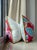 Vibrant Cottagecore Charm: Hana Chess in Ruby + Romo Miro in Beijing Blue + Down-Feather Filled Pillows = a Set of 4 For Sale - Image 11 of 17