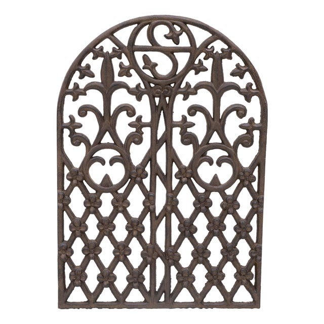 Cast Iron Decorative Frieze For Sale