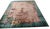 1920s Antique Chinese Beige Cream Open Field Floral Art Deco Wool Knotted Rug For Sale In New York - Image 6 of 13