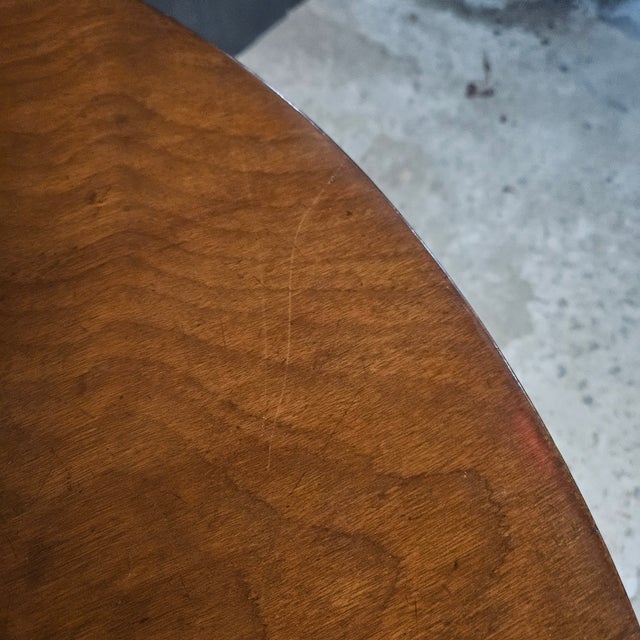 Late 19th Century Small Round Mahogany Chippendale Style Tilt Top Dining/Tea Table With Ball & Claw Feet For Sale - Image 10 of 16