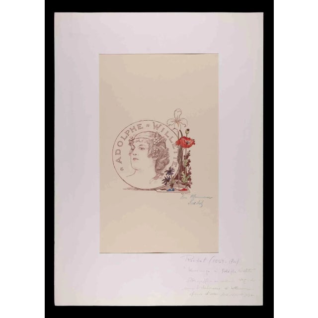Tribute to Adolphe Villette is an original artwork realized by Auguste Roedel in the late 19th Century. Original...