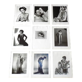 Vintage Man Ray Surrealist Mostly Female Nude Photographic Prints - Set of 9 For Sale