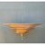 Vintage Italian Fortuny “Icaro” ThreeTiered Gold Fiber Chandelier For Sale - Image 11 of 12