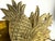 Vintage Brass Pineapple Wall Rack With Hooks, Hollywood Regency Key Holder For Sale In Little Rock - Image 6 of 10