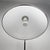 White Table Lamp in Chrome and White Acrylic Diffuser, Italy, 1970s For Sale - Image 8 of 14
