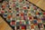 1920s 1920s Multicolor Geometric Antique American Hooked Rug 3'7" X 8'9" Knotted Wool Carpet For Sale - Image 5 of 12