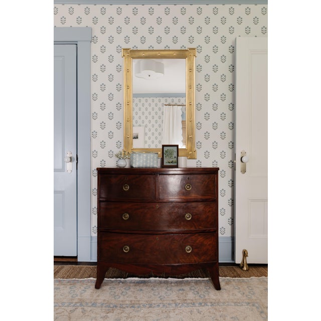 Gold Erin Gates Rivet Wall Mirror For Sale - Image 8 of 8