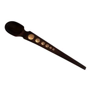 1950s Inlaid Silver Rosewood Serving Spoon William Spratling Taxco Mexico