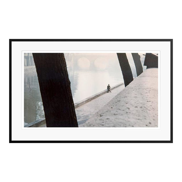 Lonely in Paris 1950s by Peter Cornelius Framed C-Print For Sale