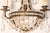 Mid 20th Century Mid 20th Century French Directoire Style Crystal Two-Light Sconces with Rosette Motifs - a Pair For Sale - Image 5 of 6