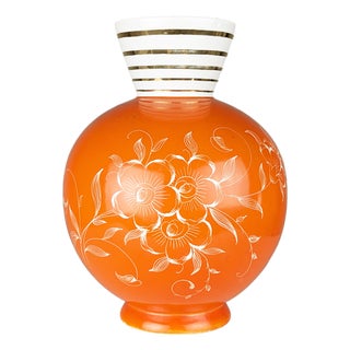 Mid-Century Modern Vase by Ambrogio Pozzi for Ceramiche Pozzi, 1950s For Sale