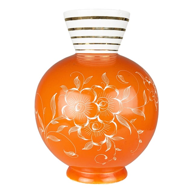 Mid-Century Modern Vase by Ambrogio Pozzi for Ceramiche Pozzi, 1950s For Sale