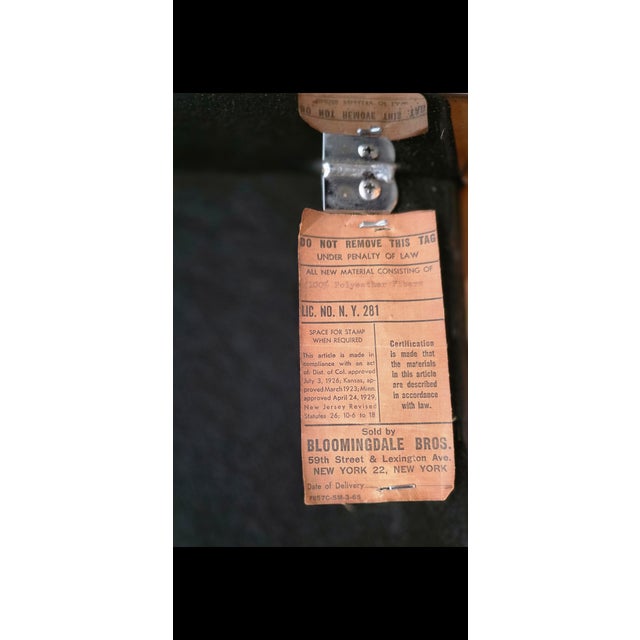 This exceptional pair of American Modernist lounge chairs were originally delivered to Bloomingdale’s New York in March...