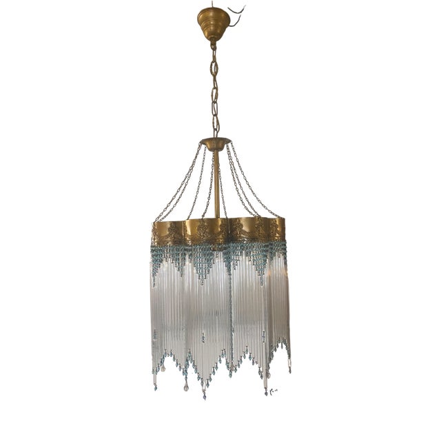 Vintage Chandelier, 1950s For Sale