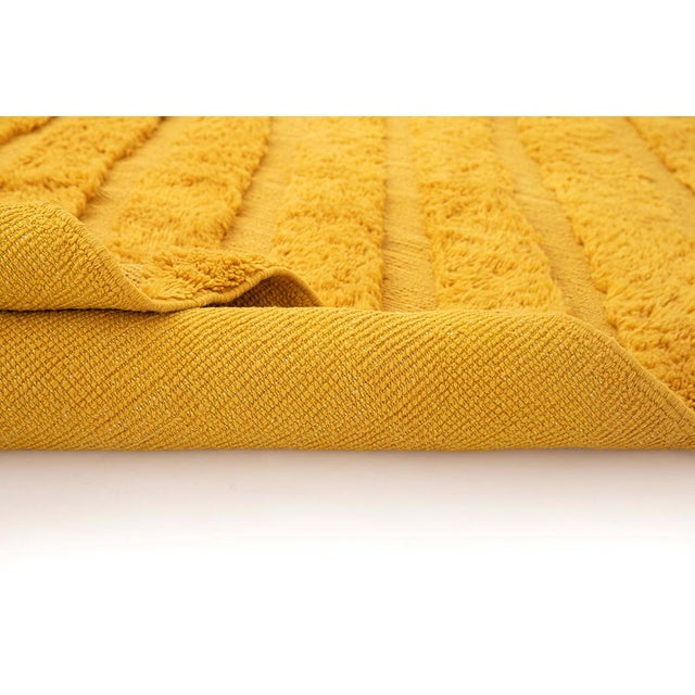 2020s Oversized Chevron Hand-Knotted Wool Rug | 20'11" X 15'9" | One of a Kind For Sale - Image 5 of 7
