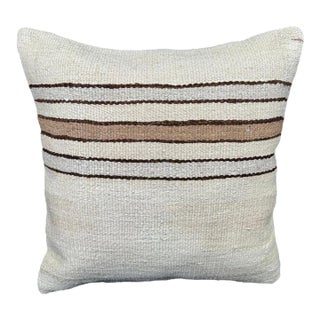 Turkish Hemp Pillow Cushion Natural Beige Brown Pillow Cushion Cover 20x20 For Sale