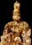 Pair of Antique American Cornelius Gilt Bronze and Crystal Three Arm Candelabra For Sale - Image 9 of 10