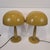 Khaki Mustard Metal Table Lamps, France, Set of 2 For Sale - Image 8 of 18