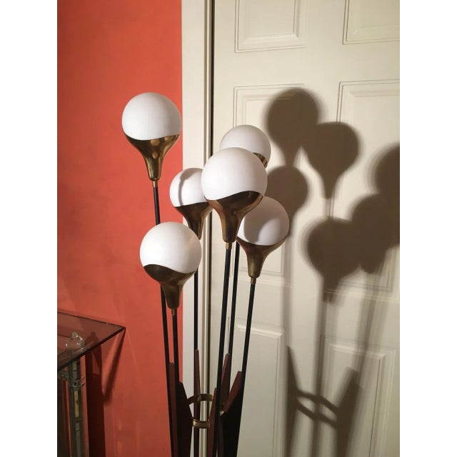 Mid-Century Floor Lamp from Stilnovo For Sale - Image 9 of 14