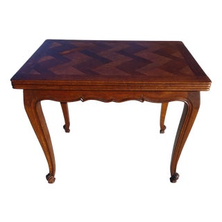 Louis XV Oak Folding Table, 1950s For Sale