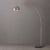 The Half Dome Arc Lamp is a modern arc lamp designed by Peter Morelli in 1960, featuring a sweeping silhouette and a satin...