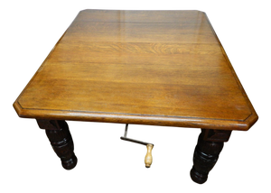 Oak Wind-Out Extending Table