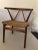 Wood Mid Century Modern Era the Wishbone Chair by Bruno Hansen Denmark For Sale - Image 7 of 13