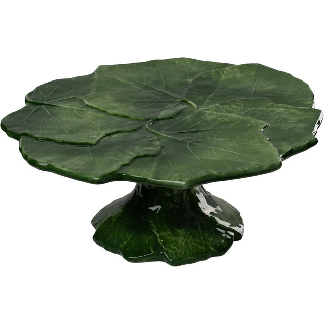 Nature inspired Majolica. Leaf dinnerware designed after the Prosecco vineyards adorning the countryside. Made in Italy....