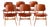 Danish Model 155 Shell Chairs by Børge Mogensen for Soborg, 1950, Set of 6 For Sale