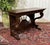 Louis Philippe Indonesian Teak Dismountable Console Table, 1950s For Sale - Image 3 of 18