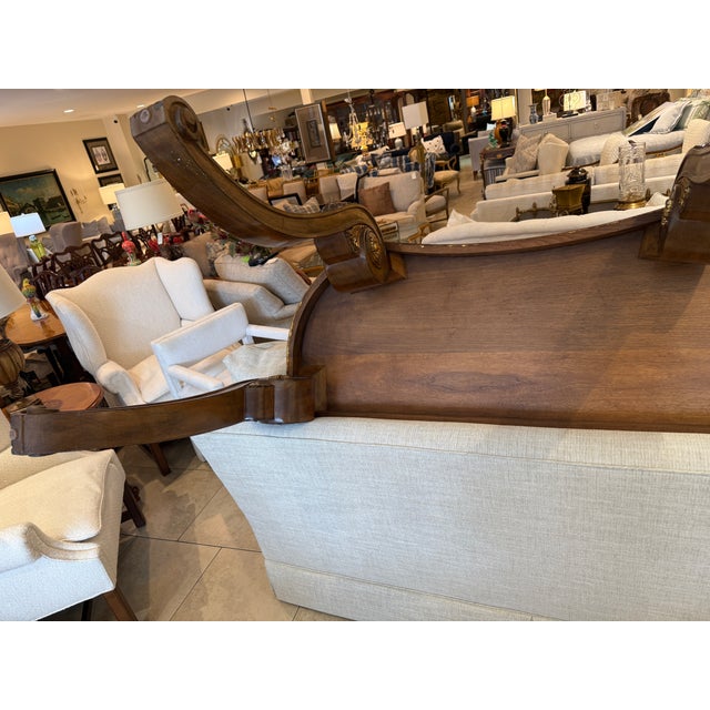 Mahogany and Gilt Chatsworth Console Table Attributed to Dessin Fournir For Sale In Los Angeles - Image 6 of 16