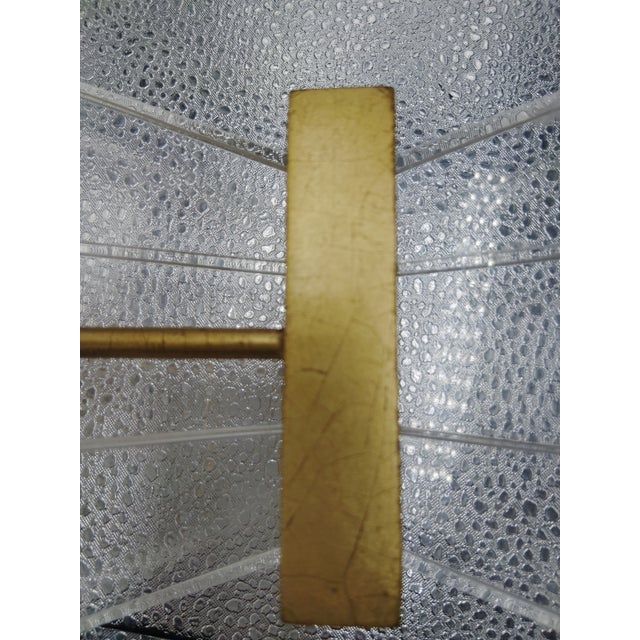 1980s Neiman Marcus Acrylic Candle Sconce For Sale - Image 5 of 12
