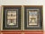 Late 19th Century Indo-Persian Palace Scene Mughal Watercolor Paintings, Framed - a Pair For Sale - Image 9 of 9