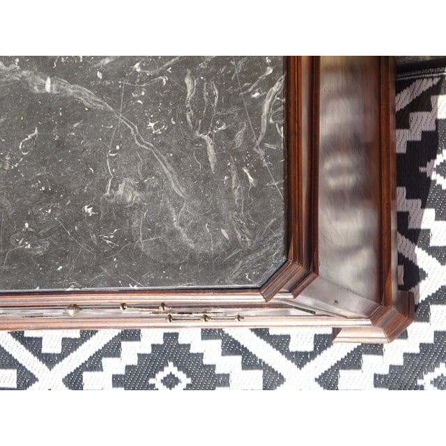 Wood Louis Philippe Chest of Drawers in Walnut and Burl Walnut from Befos For Sale - Image 7 of 18