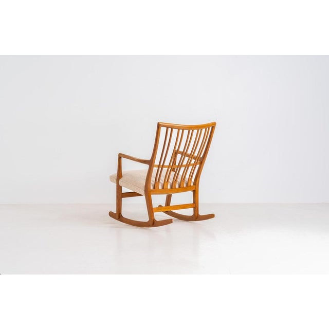 ML33 Rocking Chair by Hans J. Wegner for A. Mikael Laursen For Sale - Image 4 of 17