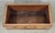 Brown Antique c.1900 American Folk Art Hand Painted Figural Storage Box / Blanket Chest / Cache Pot For Sale - Image 8 of 14