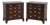 Pair Stickley Colonial Williamsburg Mahogany Bachelor Chests For Sale