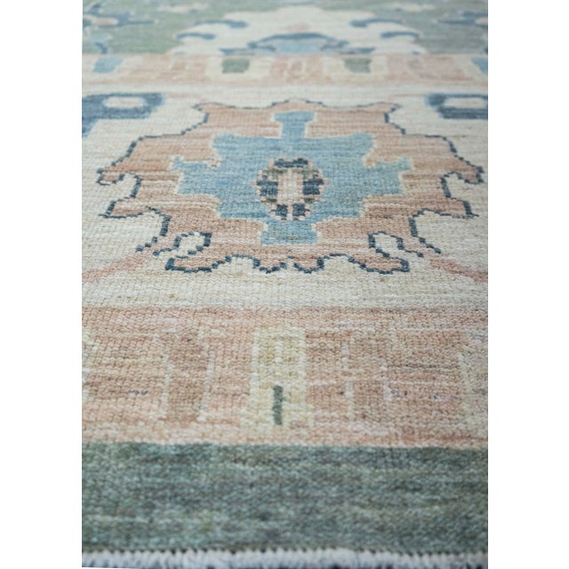 Turkish Turkish Oushak Antique Look Rug 12'1" x 15'3" #20360 For Sale - Image 3 of 8