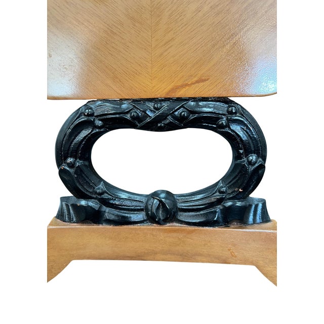 Pair of Biedermeier-Style Empire Armchairs For Sale - Image 9 of 12