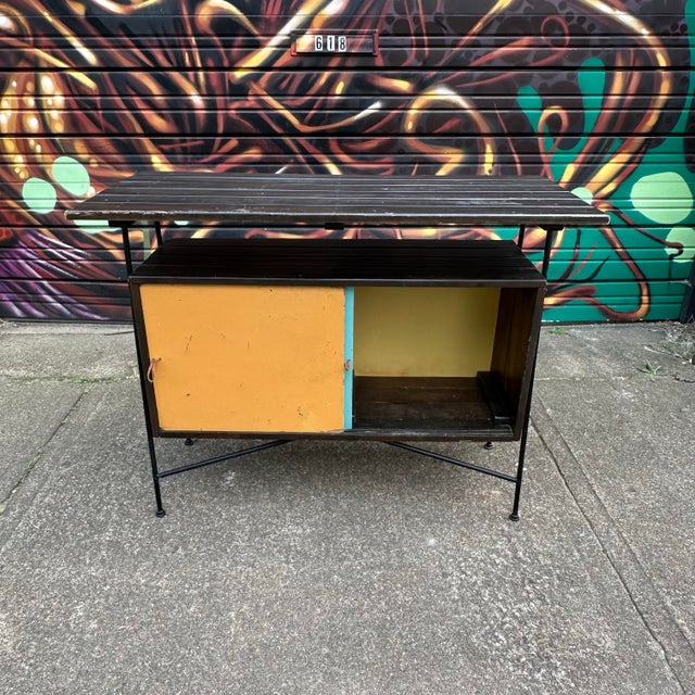 Raymor 1950s Mid Century Arthur Umanoff Cocktail Dry Bar or Sideboard for Raymor For Sale - Image 4 of 12