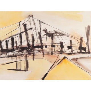 'Musical Bridge' by Beth Swartz, 1966; Smithsonian, Jewish Museum, Woman Artist, Phoenix For Sale